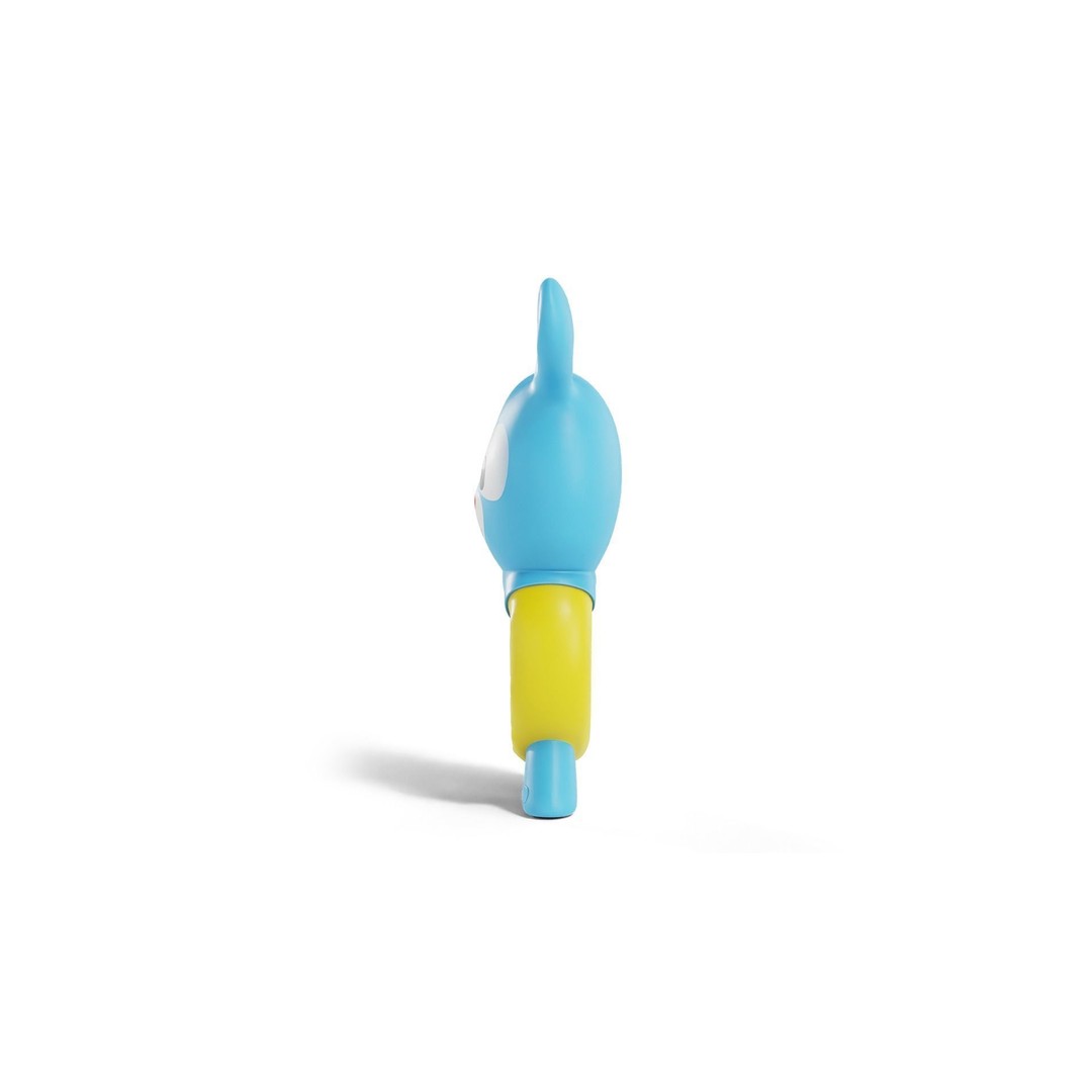 Cute Baby Rattle 3D Model – PBR Game Asset, FBX Format - View 4