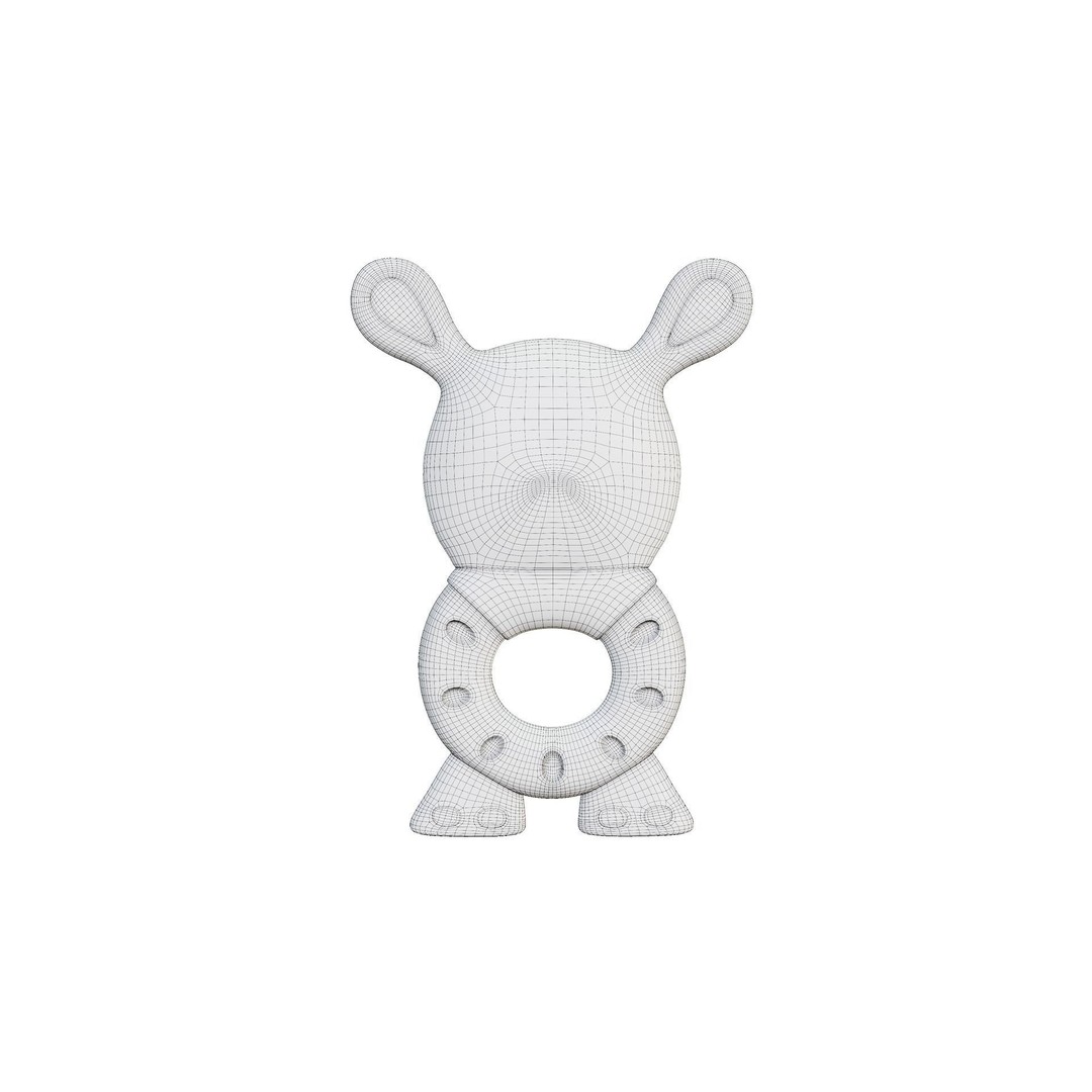 Cute Baby Rattle 3D Model – PBR Game Asset, FBX Format - View 6