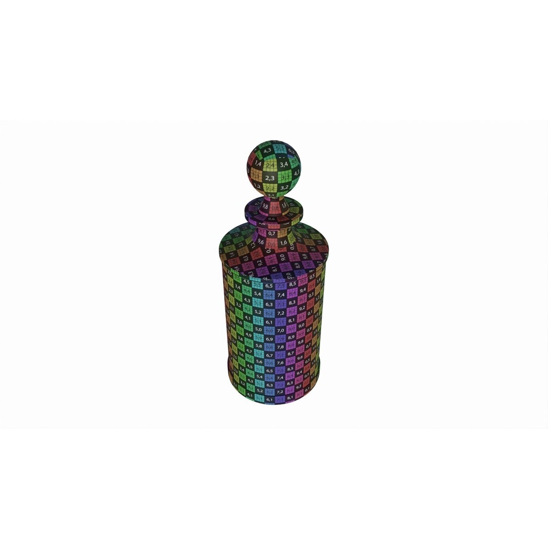 Bourbon Brandy Liquor Decanter 3D Model – High Quality PBR Asset, FBX - View 9