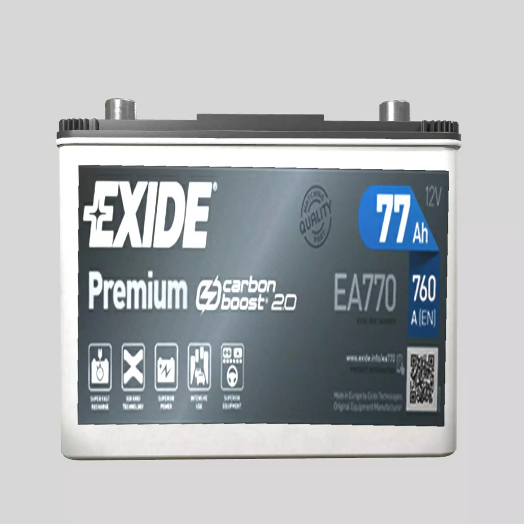 Car Battery 3D Model – Low Poly PBR Asset, FBX, OBJ, Blender - View 4