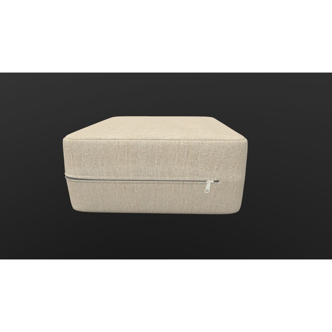 Leather Bag 3D Model – Classic Business Suitcase, FBX, PBR Textures - View 12