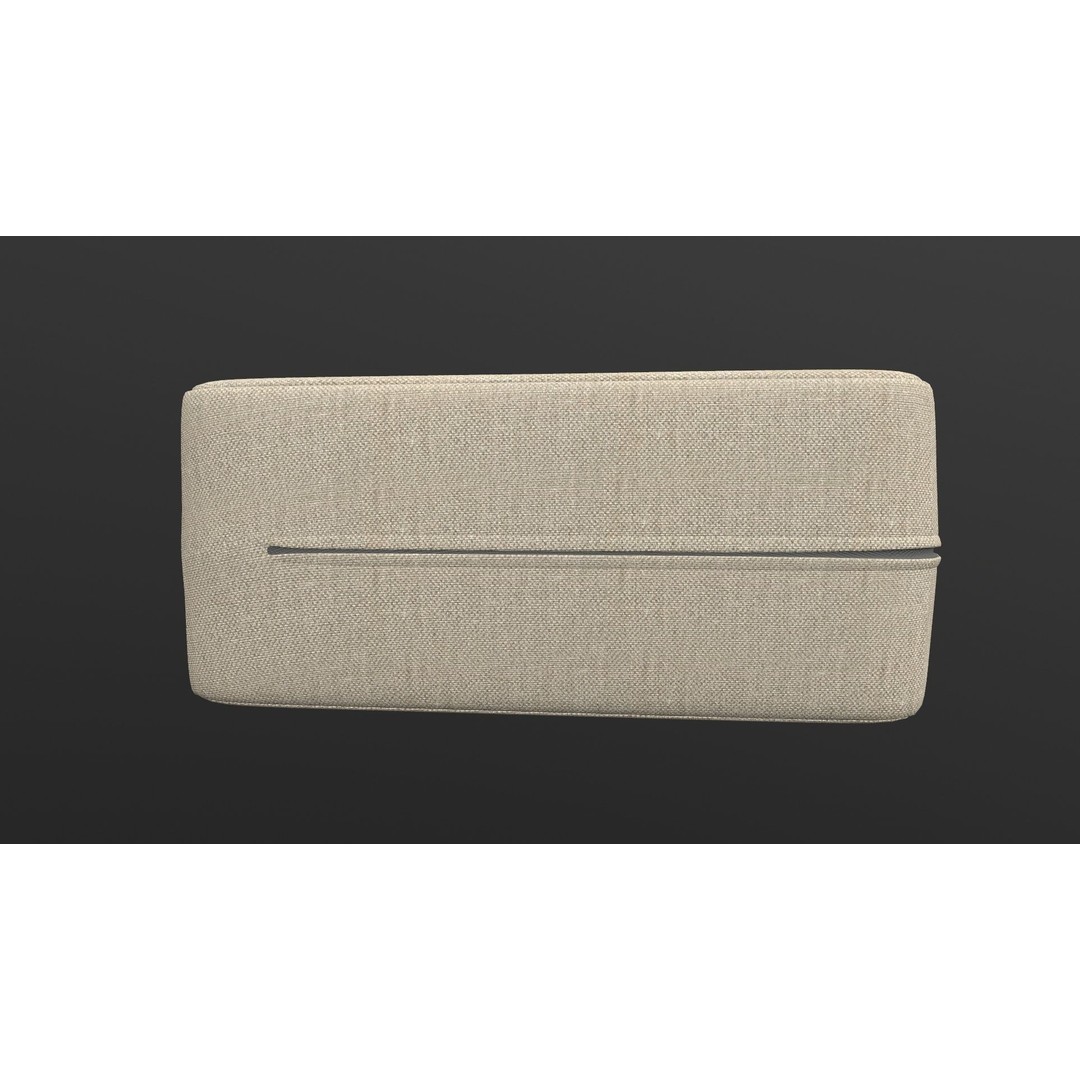 Leather Bag 3D Model – Classic Business Suitcase, FBX, PBR Textures - View 8
