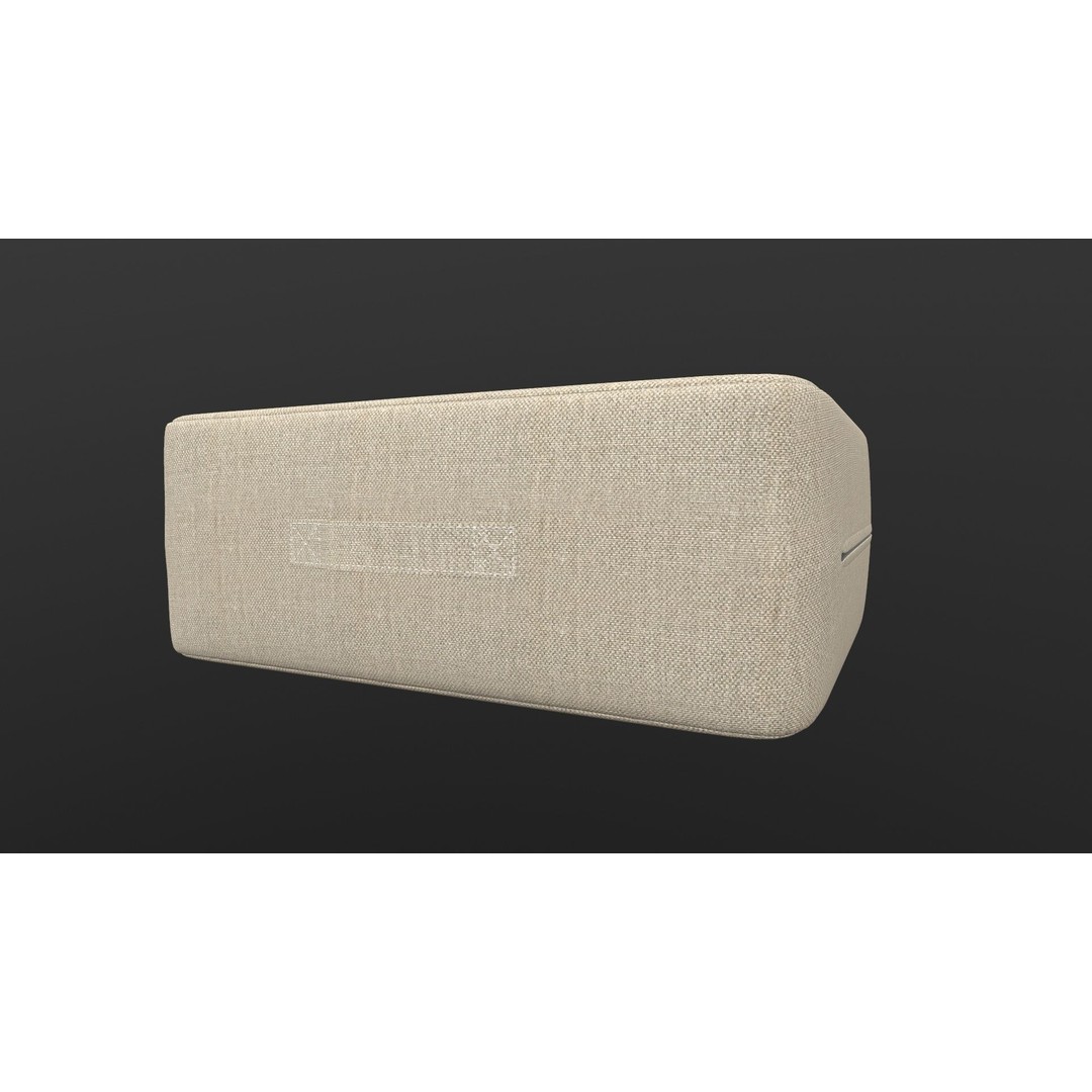 Leather Bag 3D Model – Classic Business Suitcase, FBX, PBR Textures - View 9