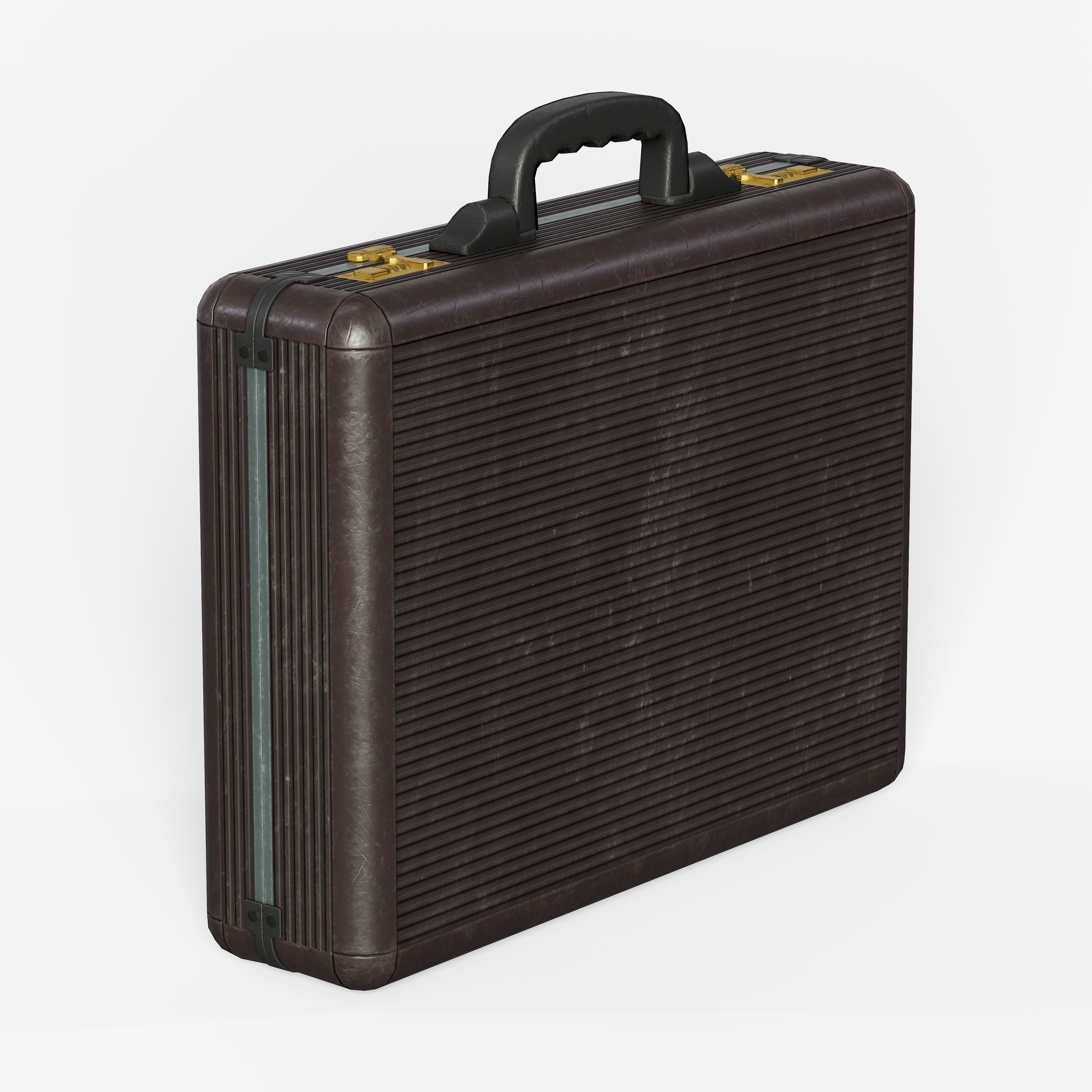Briefcase - Low-Poly Game-Ready 3D Model - View 13