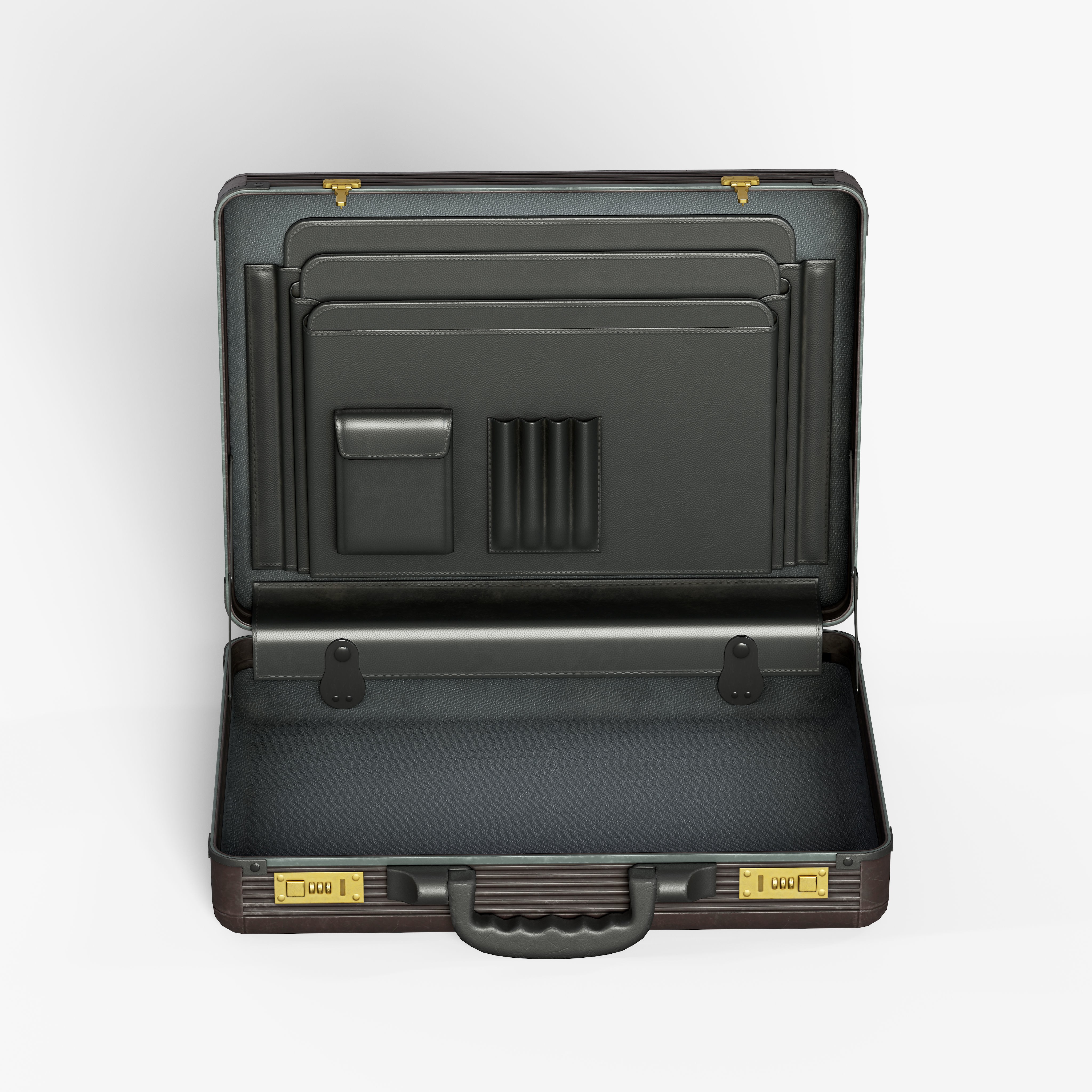 Briefcase - Low-Poly Game-Ready 3D Model - View 4