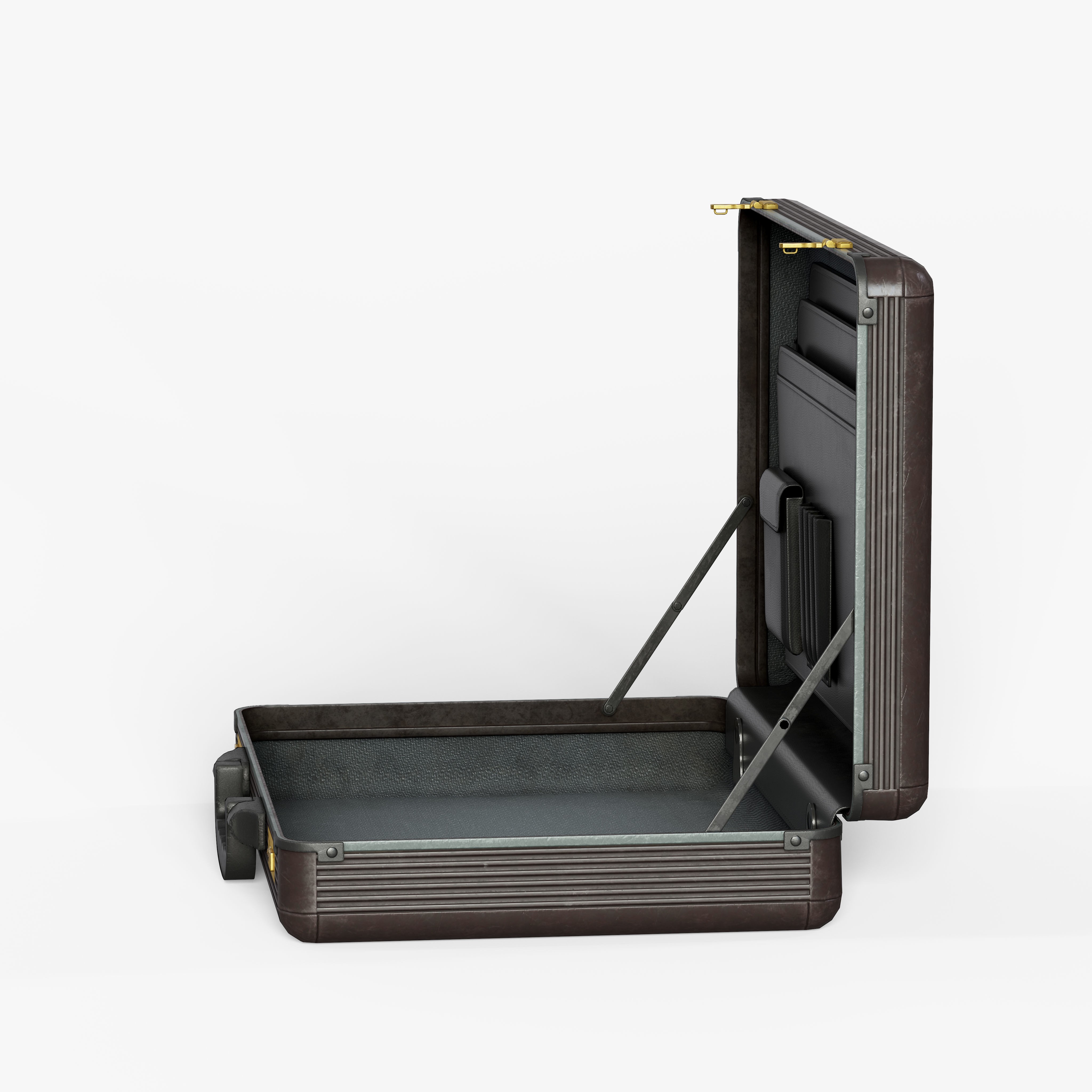 Briefcase - Low-Poly Game-Ready 3D Model - View 5