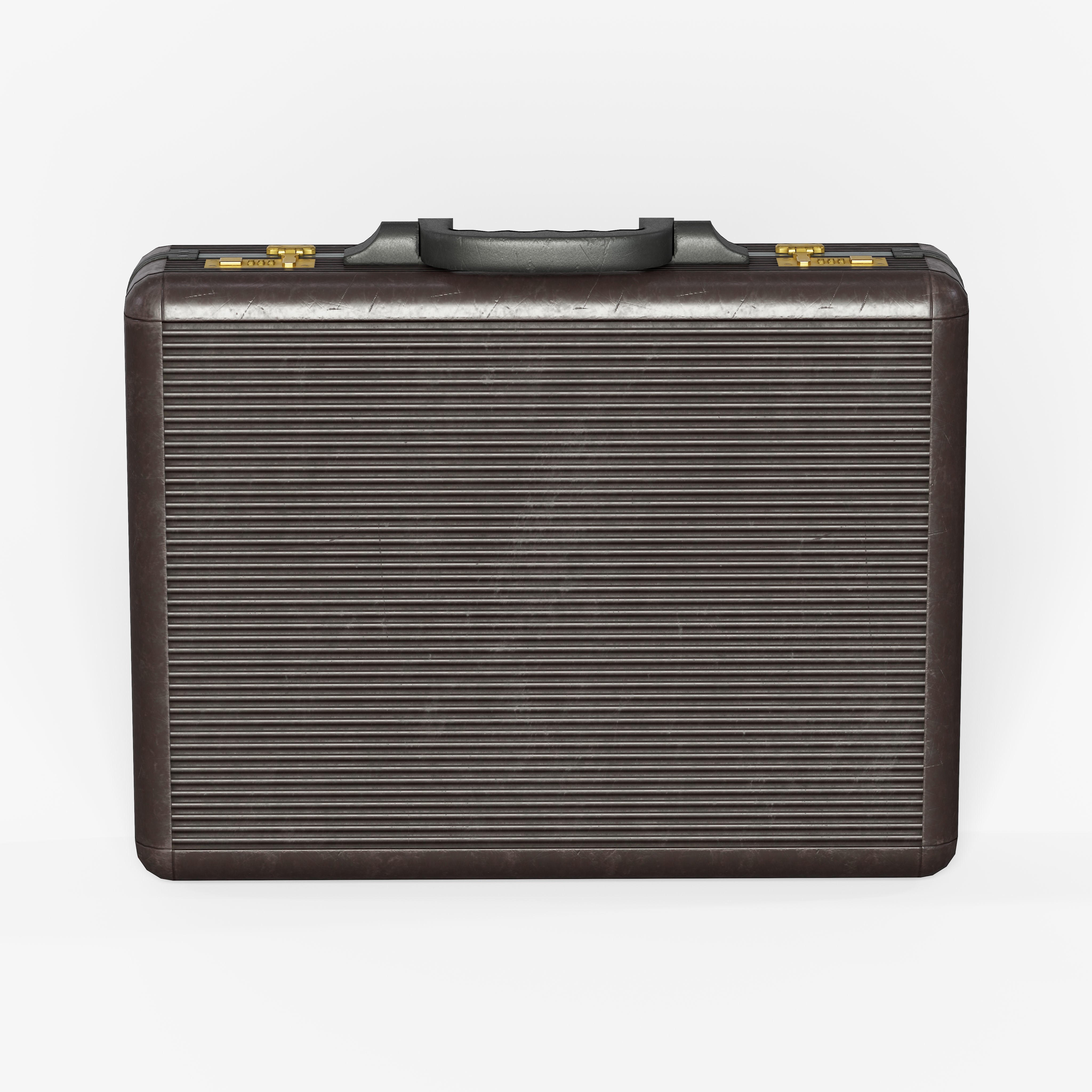 Briefcase - Low-Poly Game-Ready 3D Model - View 9