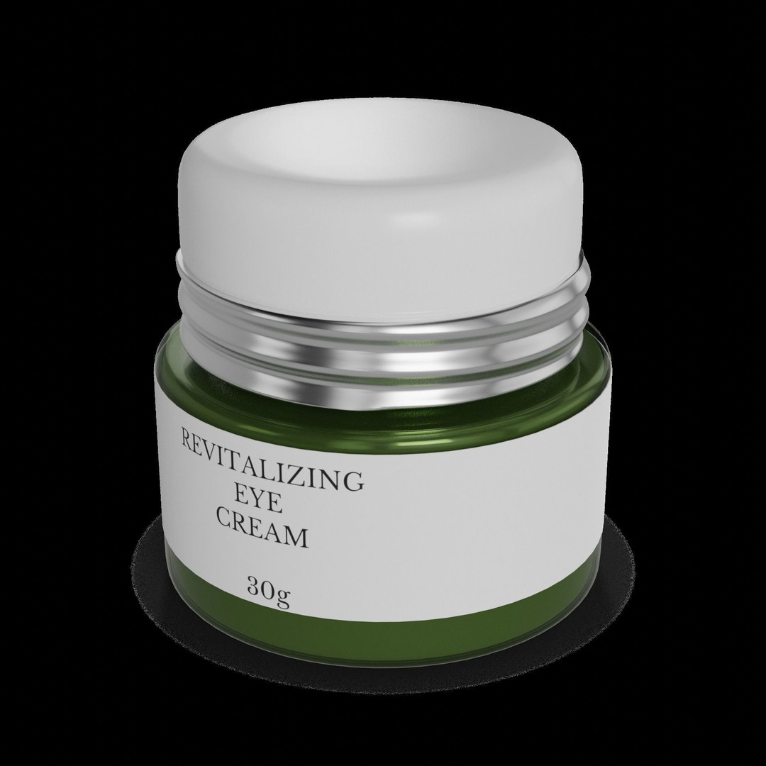 Eye Cream 3D Model – Low Poly PBR Game Asset, FBX