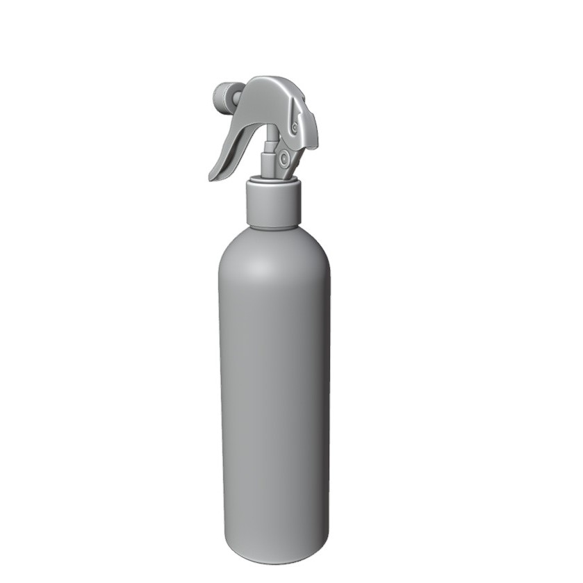 Plastic Spray Bottle 3D Model – High Poly, UV Unwrapped, Blender, FBX