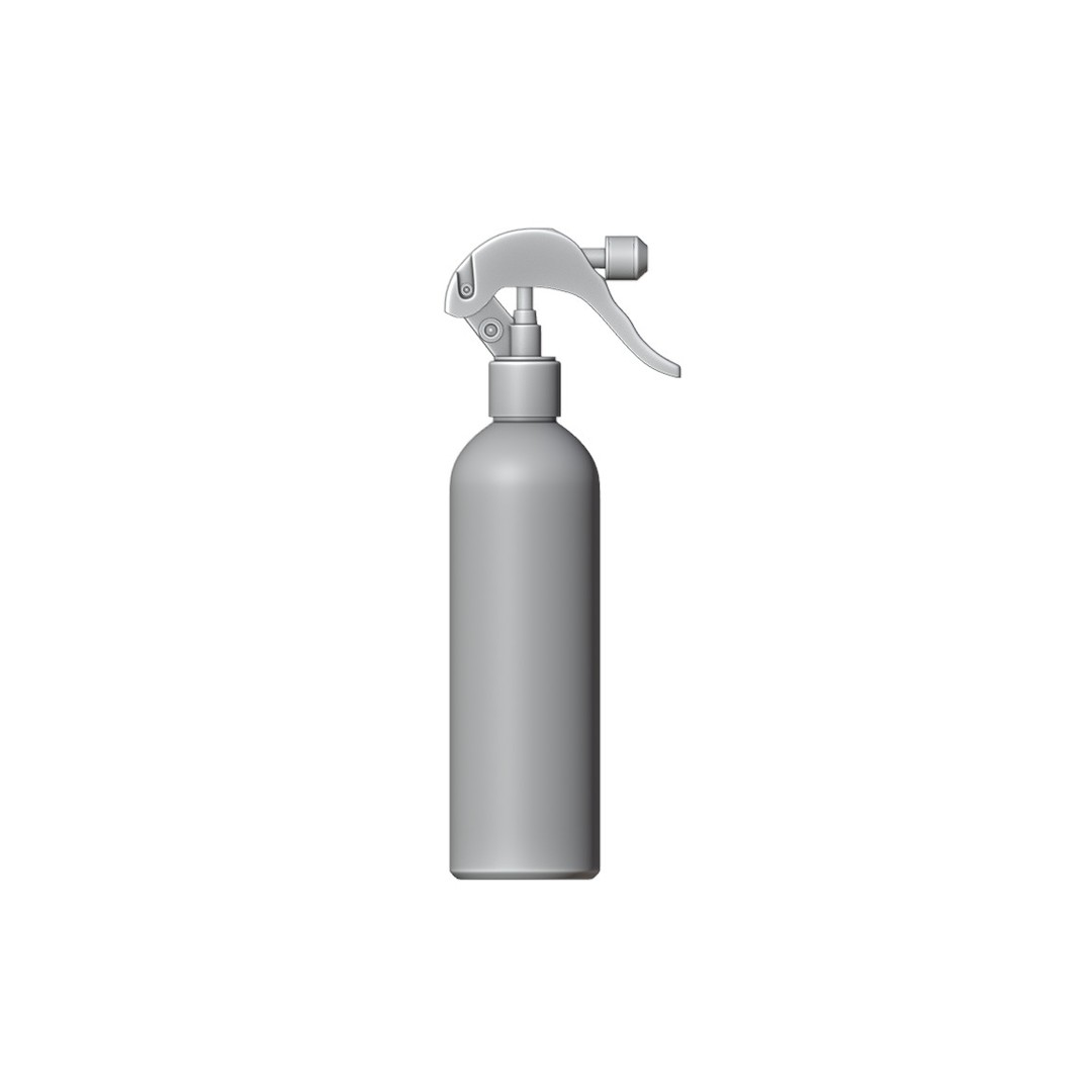 Plastic Spray Bottle 3D Model – High Poly, UV Unwrapped, Blender, FBX - View 12