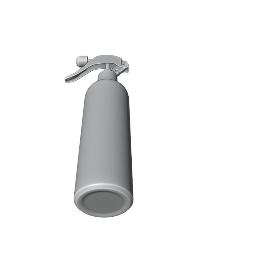 Plastic Spray Bottle 3D Model – High Poly, UV Unwrapped, Blender, FBX - View 14