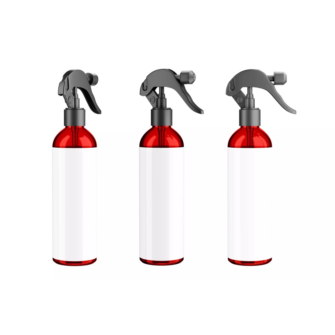Plastic Spray Bottle 3D Model – High Poly, UV Unwrapped, Blender, FBX - View 2