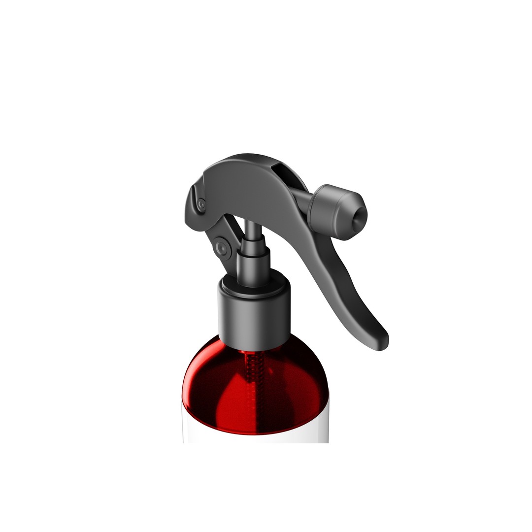 Plastic Spray Bottle 3D Model – High Poly, UV Unwrapped, Blender, FBX - View 8