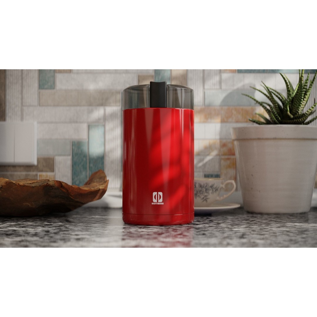 Hoffmann Light Coffee Grinder 3D Model – PBR Textures, FBX, OBJ - View 11