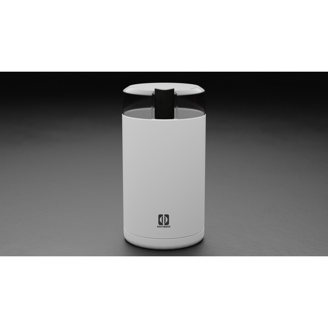 Hoffmann Light Coffee Grinder 3D Model – PBR Textures, FBX, OBJ - View 22