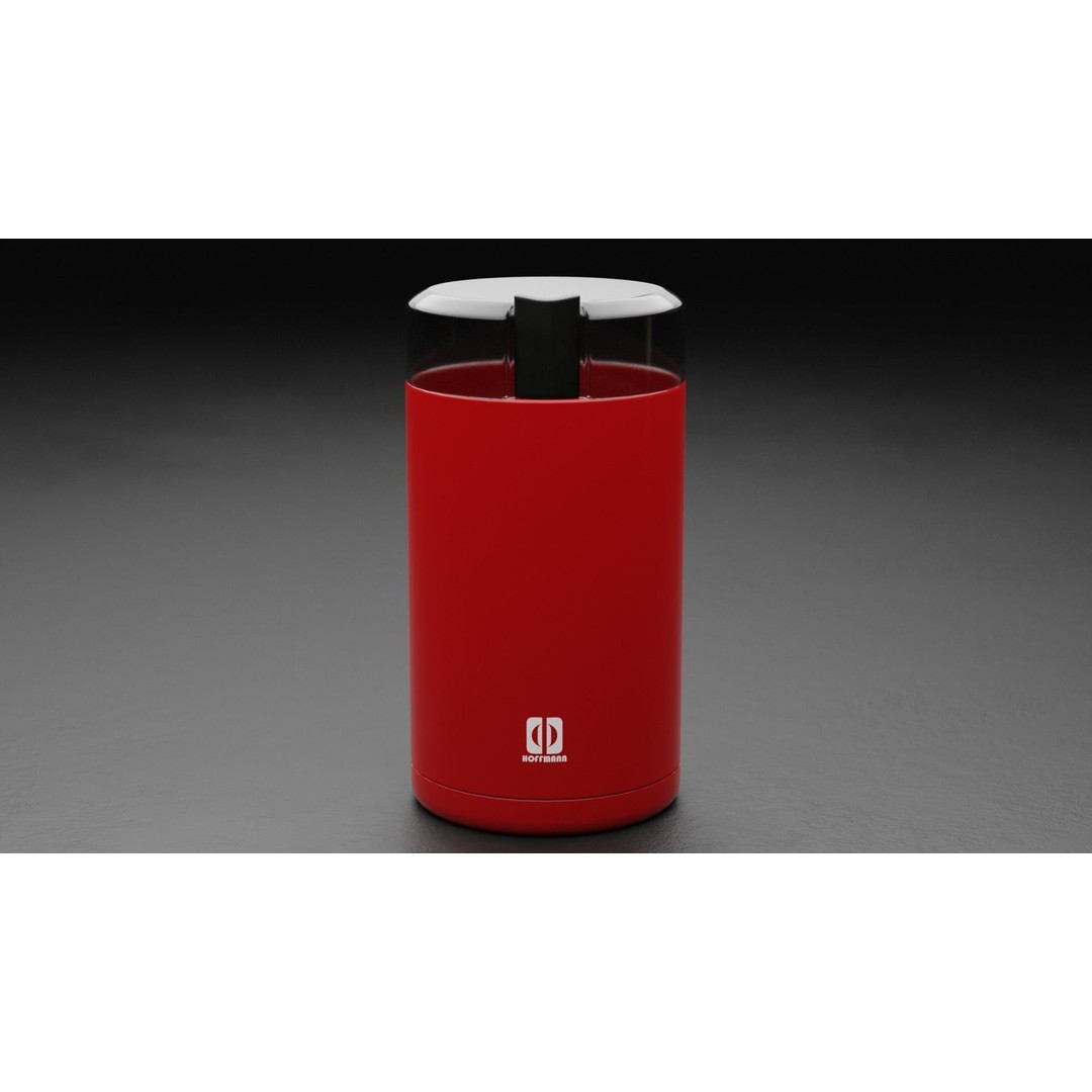 Hoffmann Light Coffee Grinder 3D Model – PBR Textures, FBX, OBJ - View 23