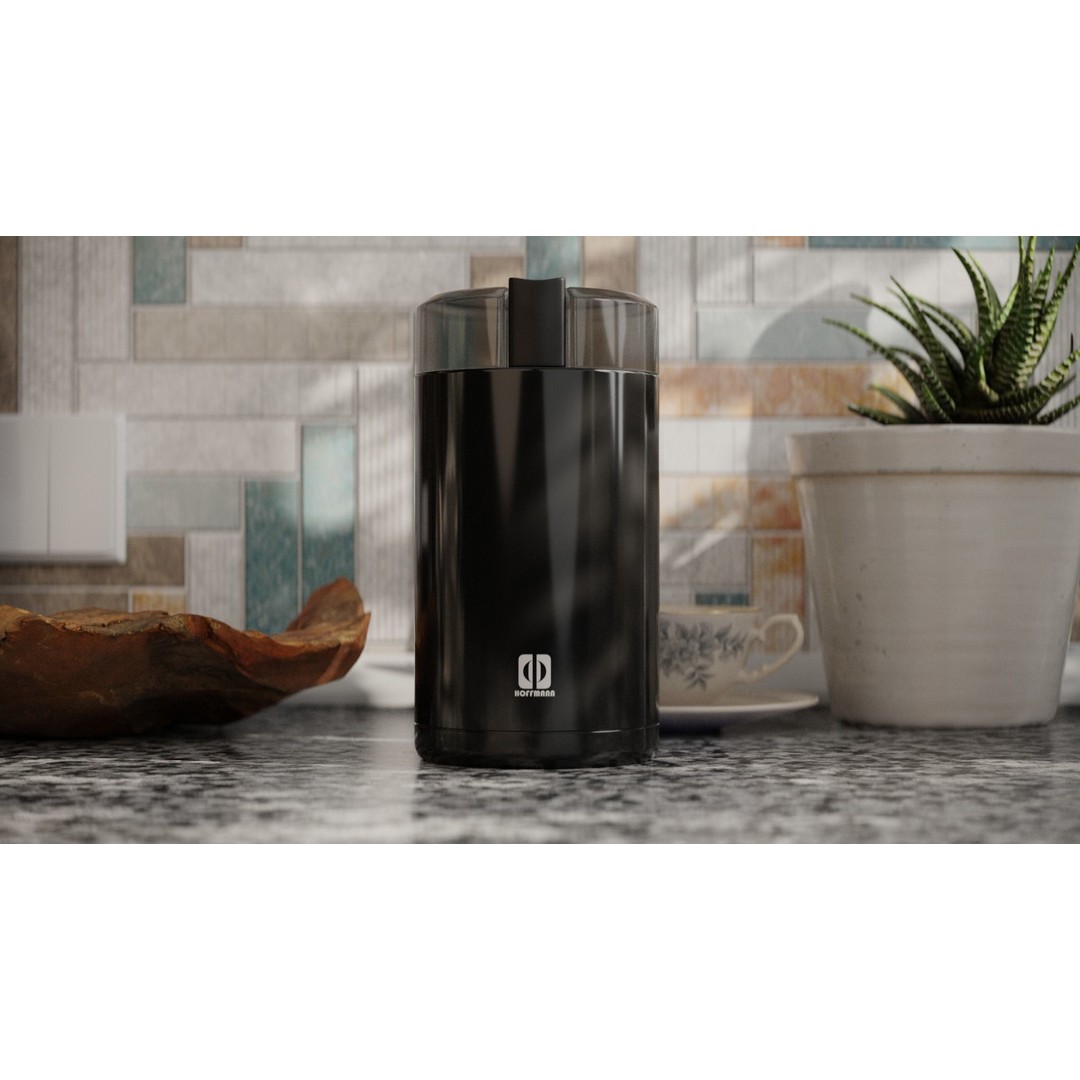 Hoffmann Light Coffee Grinder 3D Model – PBR Textures, FBX, OBJ - View 8
