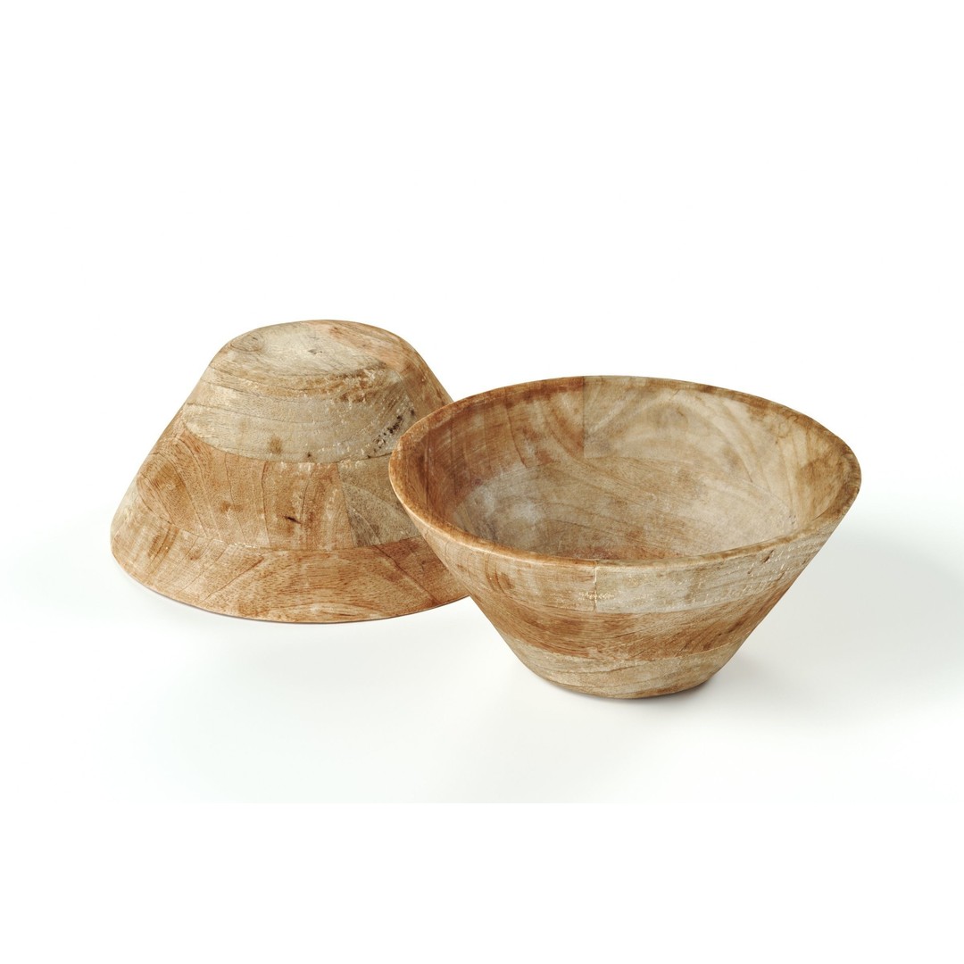 XENOS Wooden Bowl 3D Model – High Poly PBR Asset, FBX, OBJ - View 4