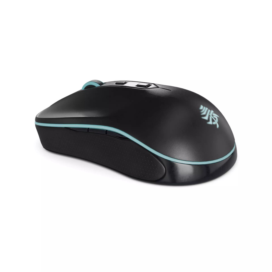 Wireless Mouse 3D Model – Low Poly Ergonomic Design, PBR Textures - View 2