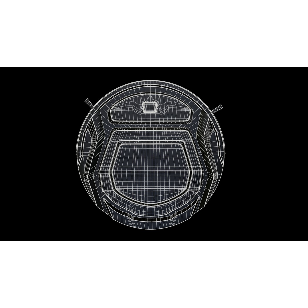 Furious Robot Vacuum Cleaner 3D Model – Low Poly PBR Asset, FBX - View 13