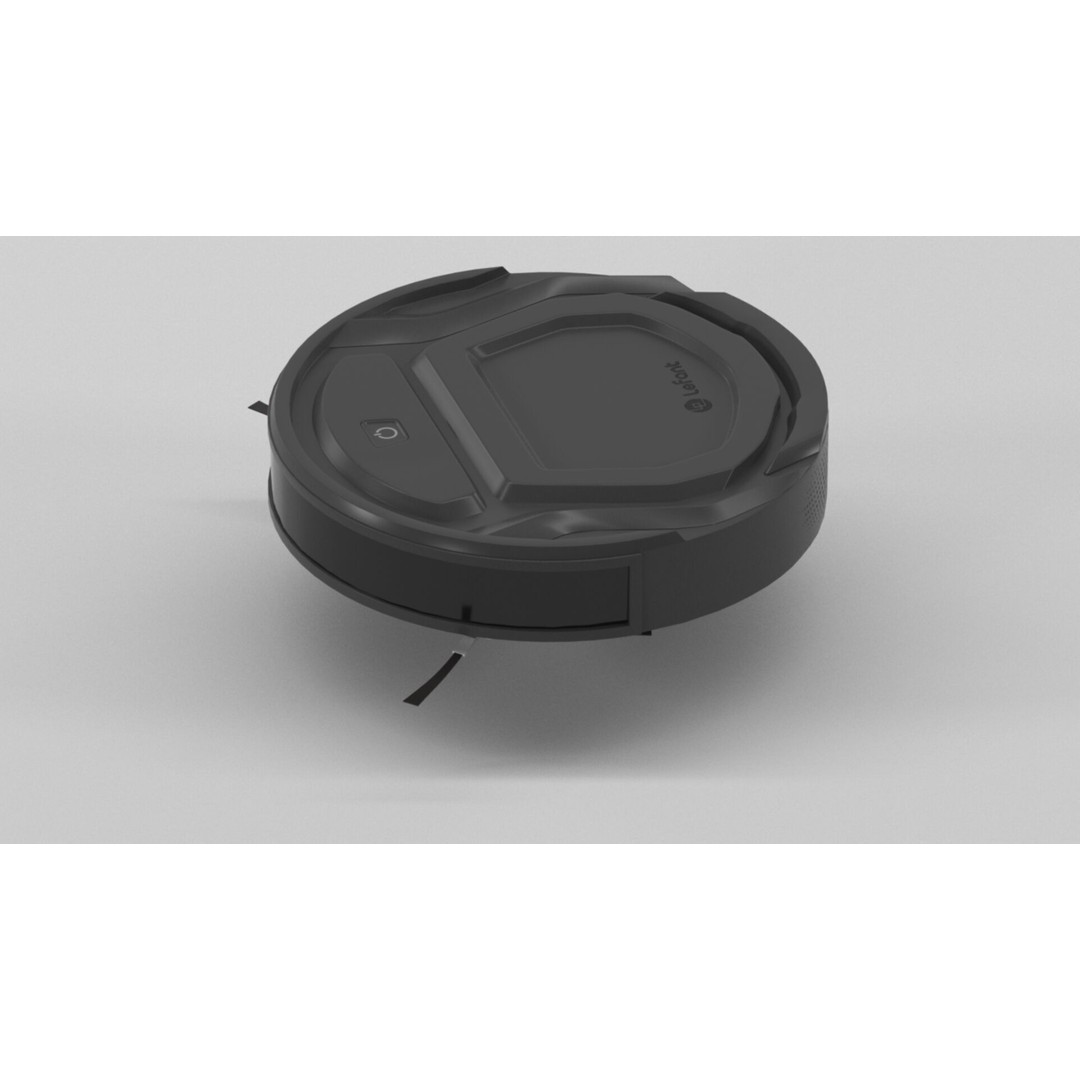 Furious Robot Vacuum Cleaner 3D Model – Low Poly PBR Asset, FBX - View 5