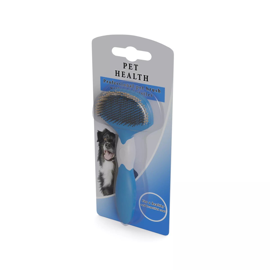 Pet Grooming Brush 3D Model – Realistic PBR Asset, FBX - View 2