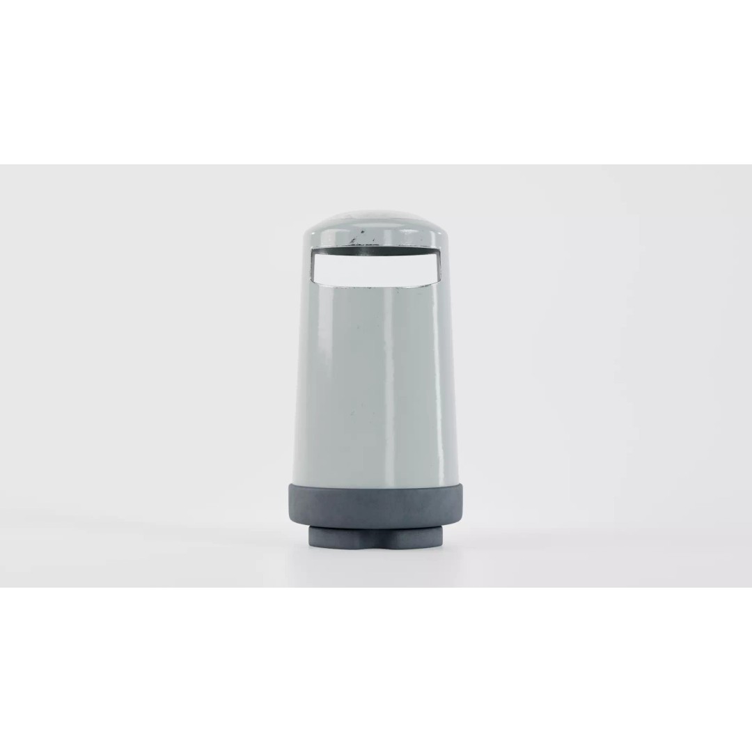 Cannes Trash Can 3D Model – PBR Ready, FBX, Animation Optimized - View 5