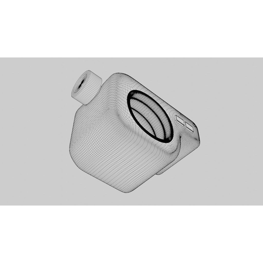 Laser Distance Measurer 3D Model – Realistic Low Poly Tool, FBX - View 13