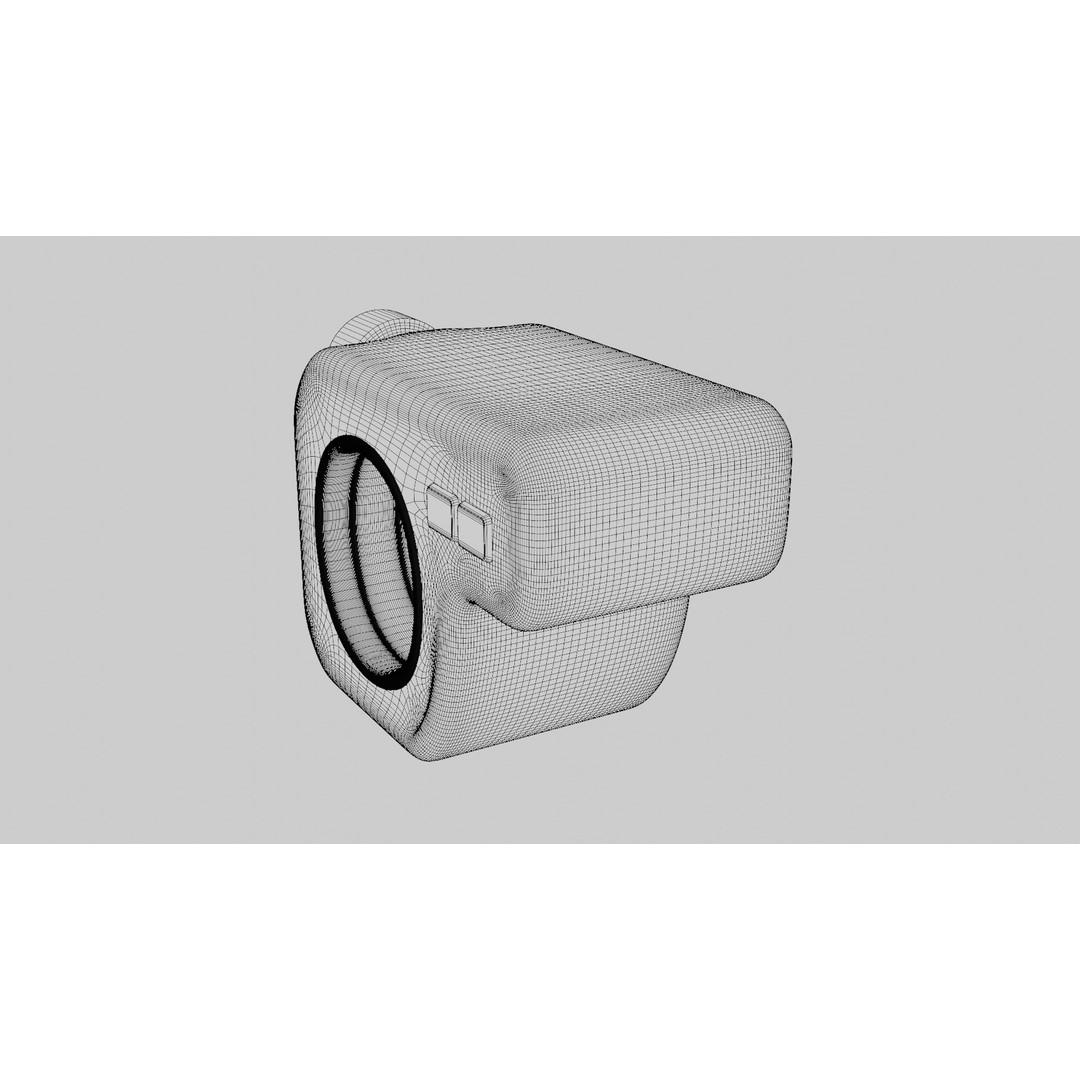 Laser Distance Measurer 3D Model – Realistic Low Poly Tool, FBX - View 19