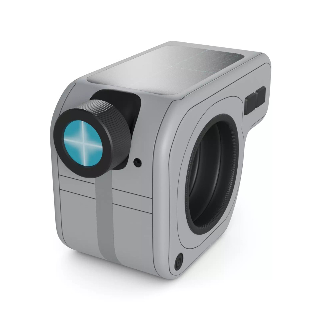 Laser Distance Measurer 3D Model – Realistic Low Poly Tool, FBX - View 2