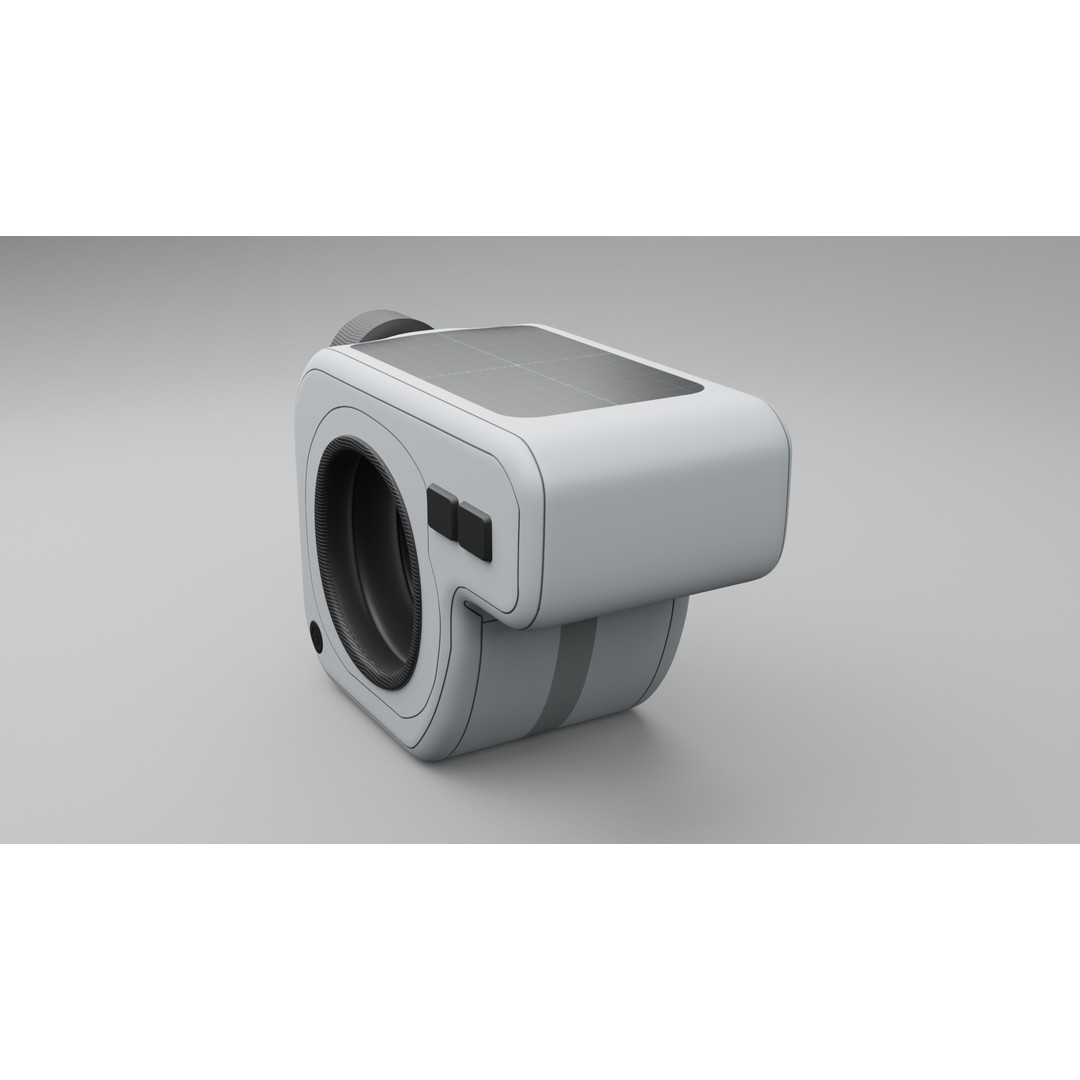 Laser Distance Measurer 3D Model – Realistic Low Poly Tool, FBX - View 9