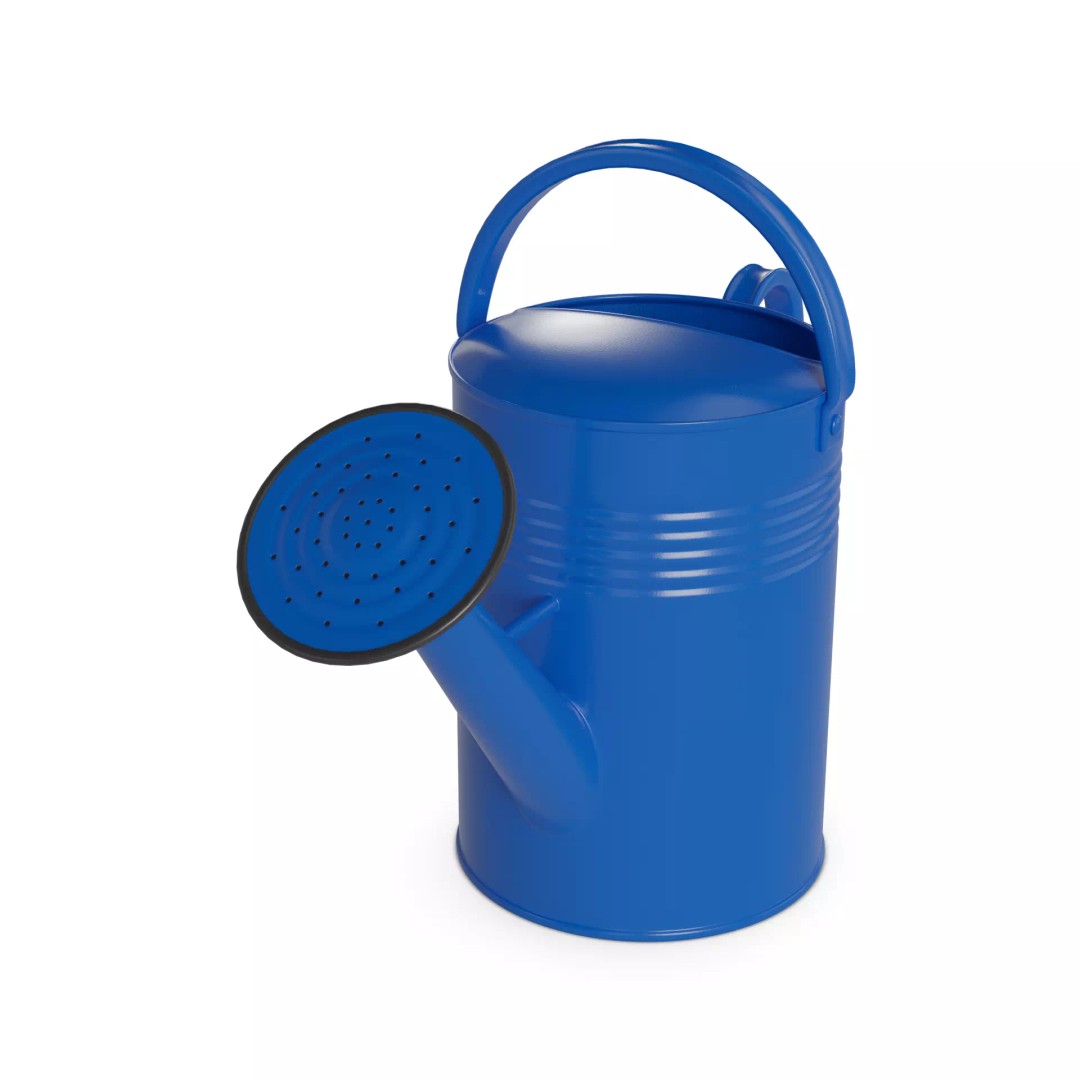 Watering Can 3D Model – Low Poly PBR Game Asset, FBX - View 2