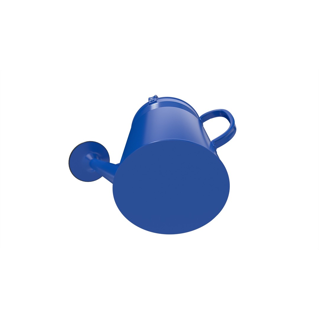 Watering Can 3D Model – Low Poly PBR Game Asset, FBX - View 9