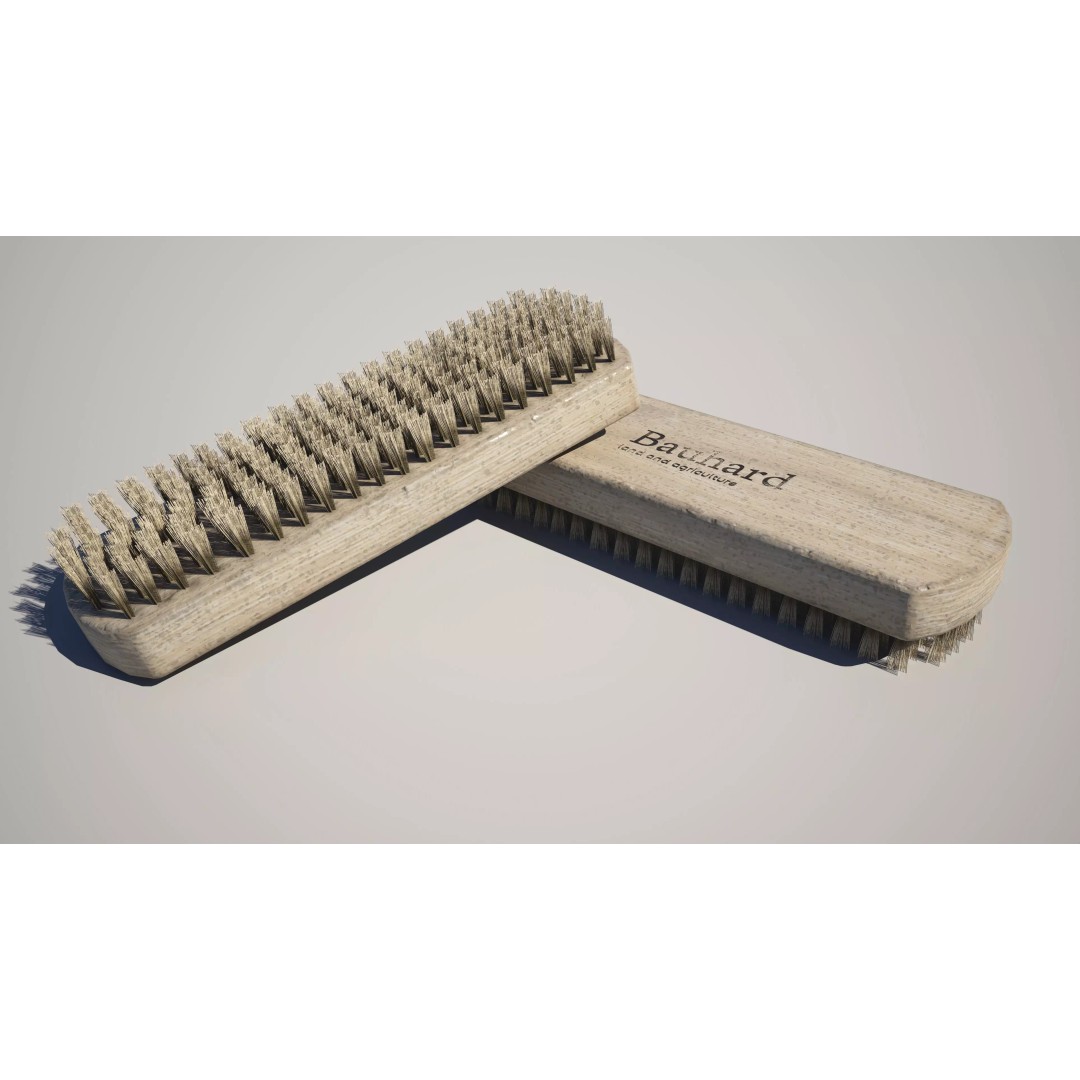Brush Variations 3D Model – Low Poly PBR Household Tools, FBX - View 4