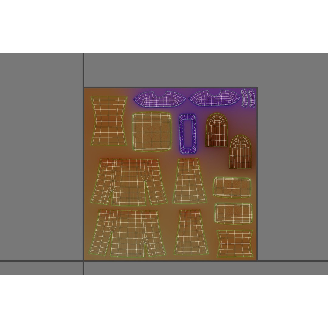 Cleaning Brush 3D Model – Cartoon Style Household Tool, FBX & OBJ - View 30