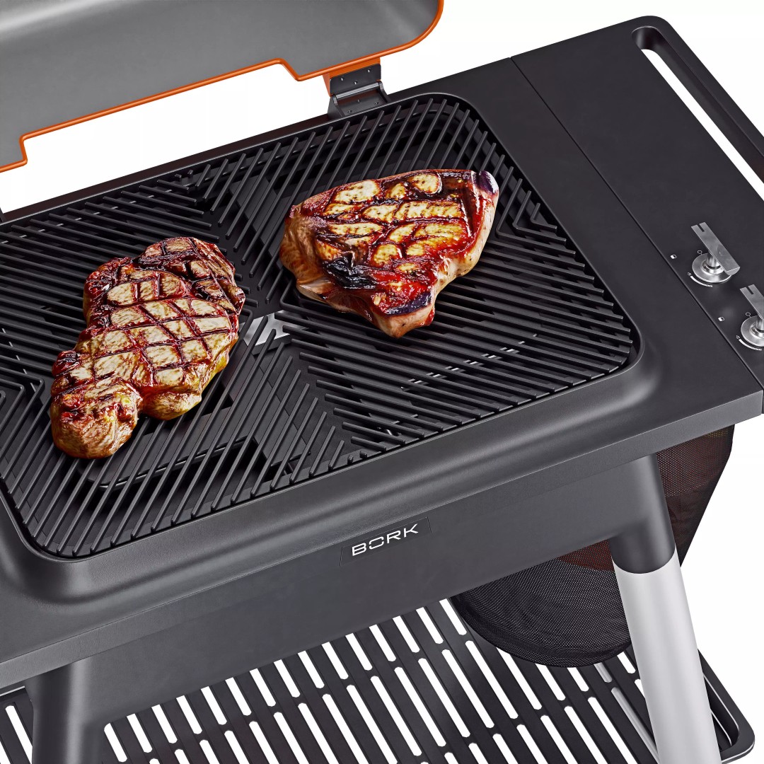 BORK G611 Gas Grill 3D Model – PBR Textured, FBX, OBJ Formats - View 3