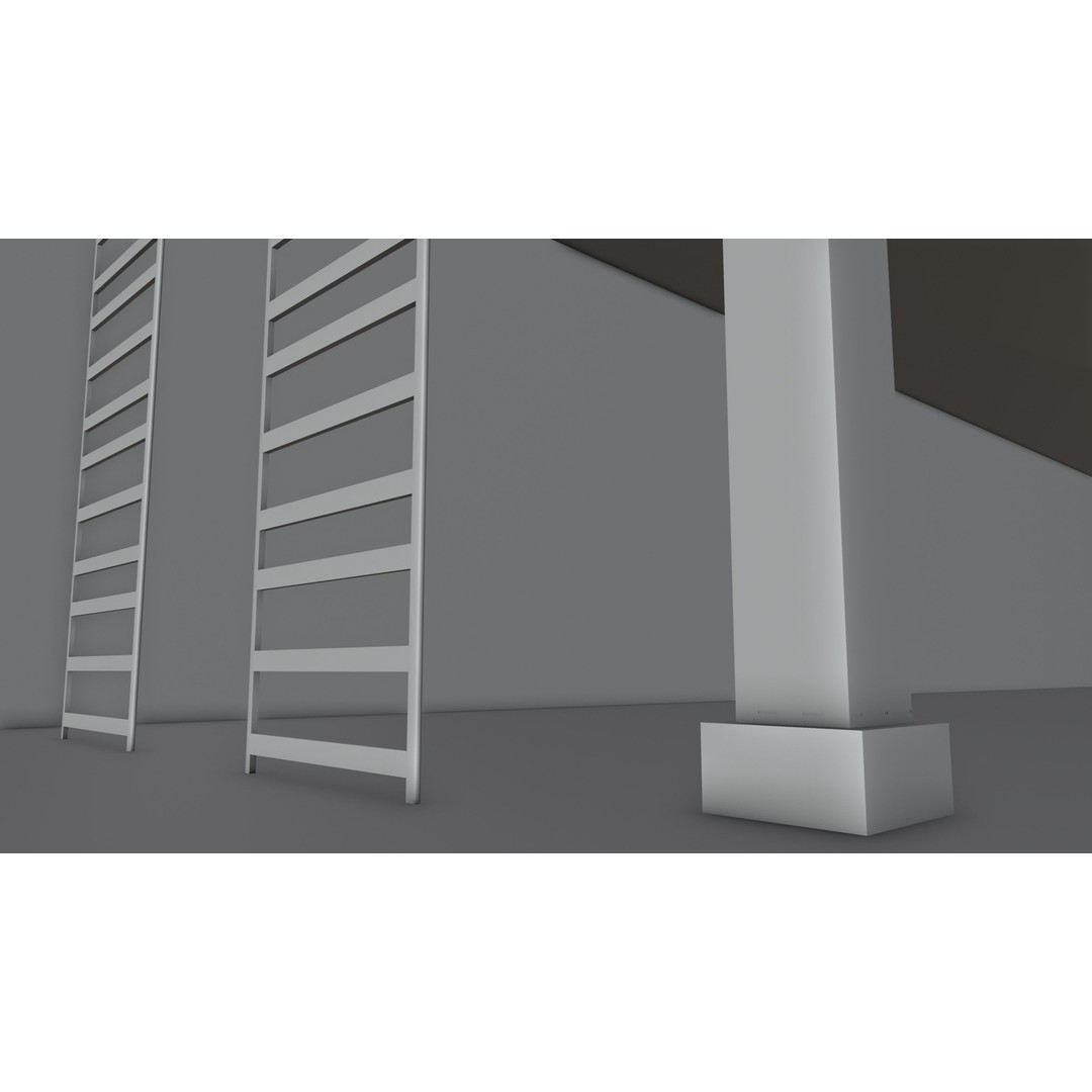 Star Wars Hangar Bay 3D Model – Low Poly Interior Asset, FBX - View 26