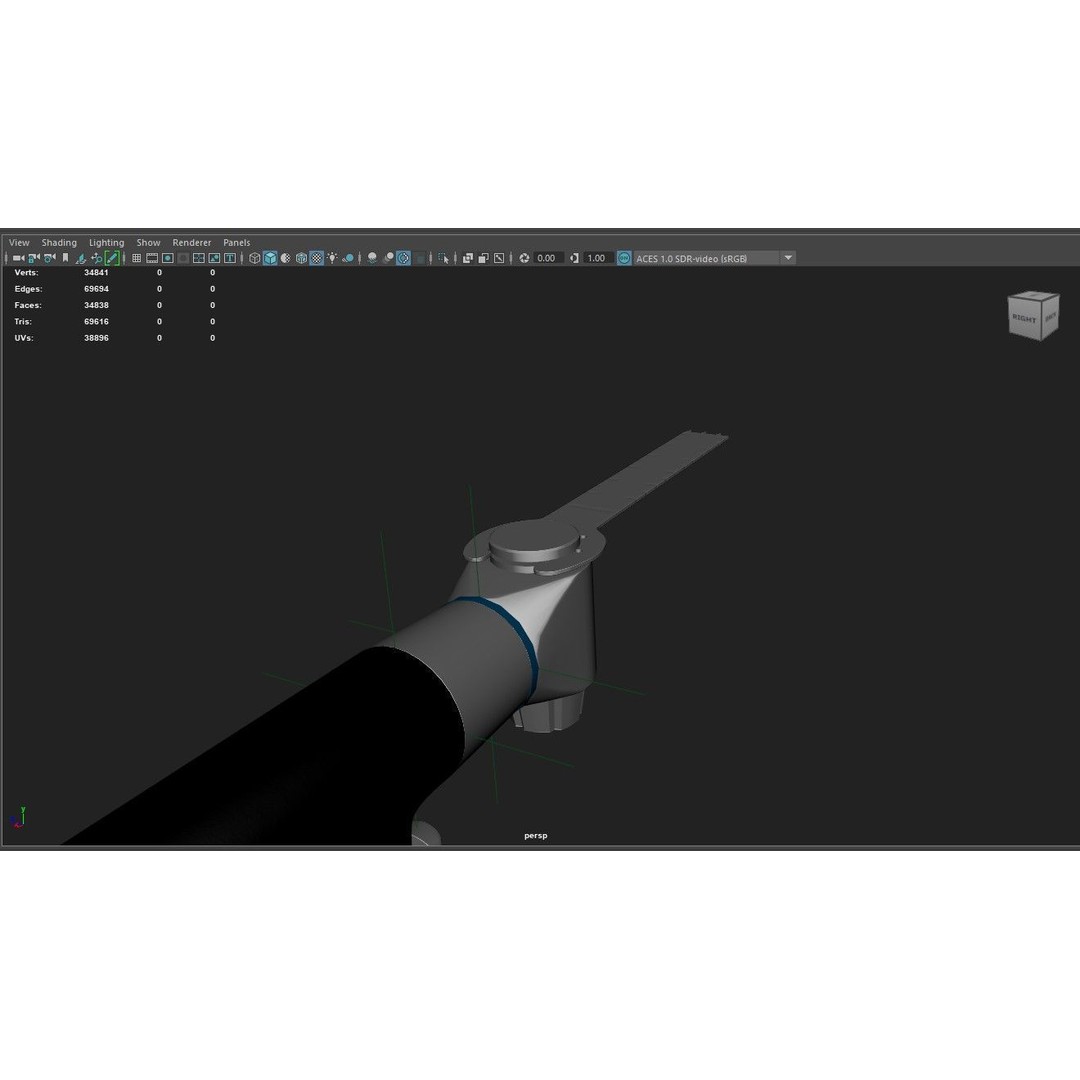 Surgical Drill 3D Model – Medical Device with PBR Textures, FBX, OBJ - View 15