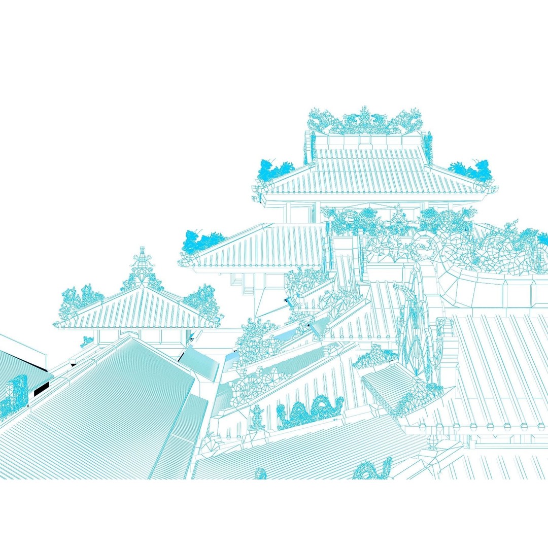 Ancient Temple 3D Model – Low Poly Architectural Asset, FBX - View 11