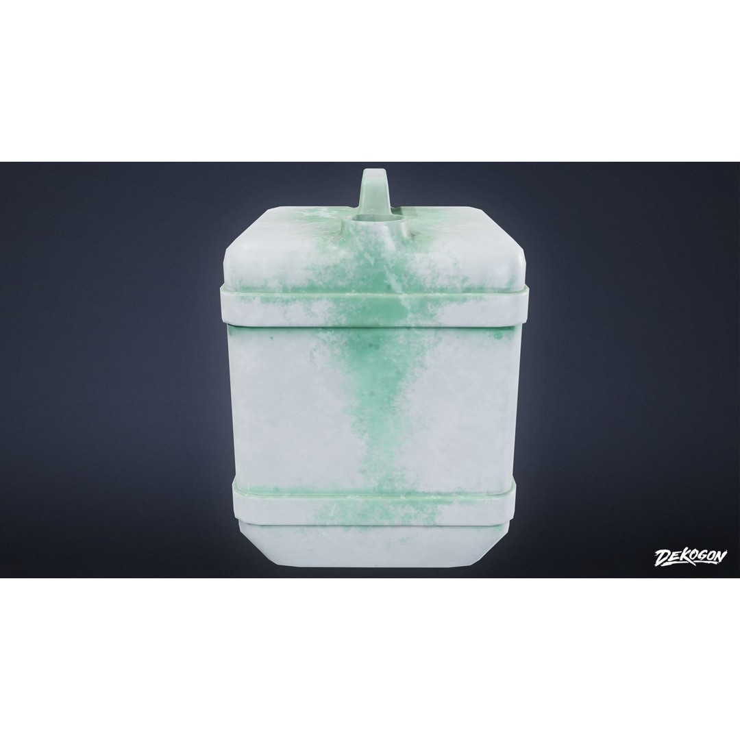 Lab Props 3D Model – Low Poly Game Asset, PBR Textures, FBX - View 15
