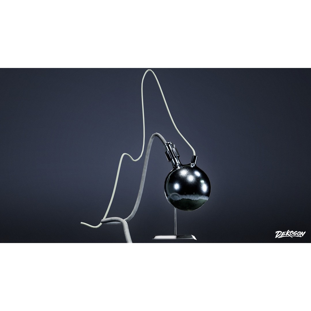 Lab Props 3D Model – Low Poly Game Asset, PBR Textures, FBX - View 6