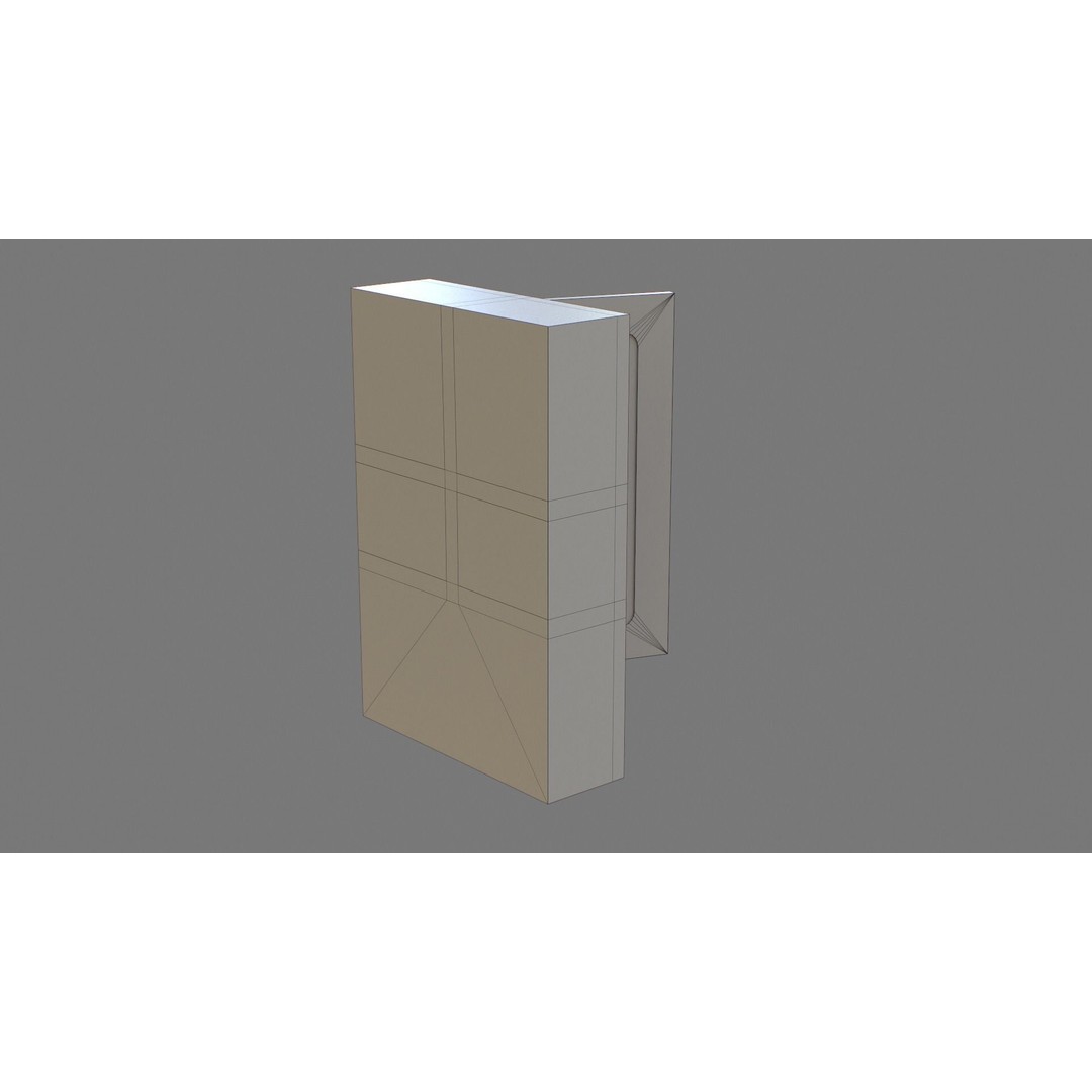 First Aid Box 3D Model – Low Poly Medical Asset, FBX, OBJ - View 20