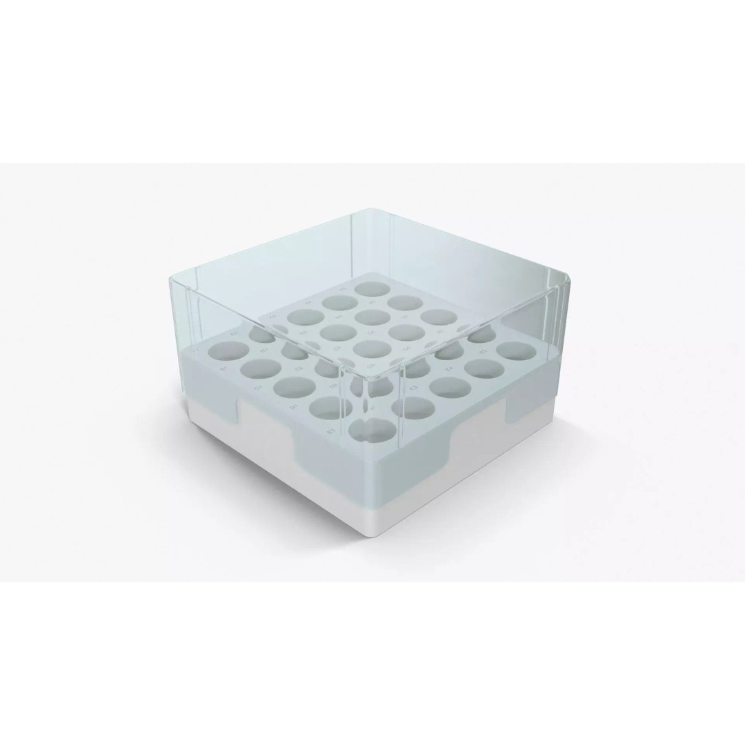 Eppendorf Storage Box 3D Model – Low Poly PBR Asset, FBX, OBJ - View 2