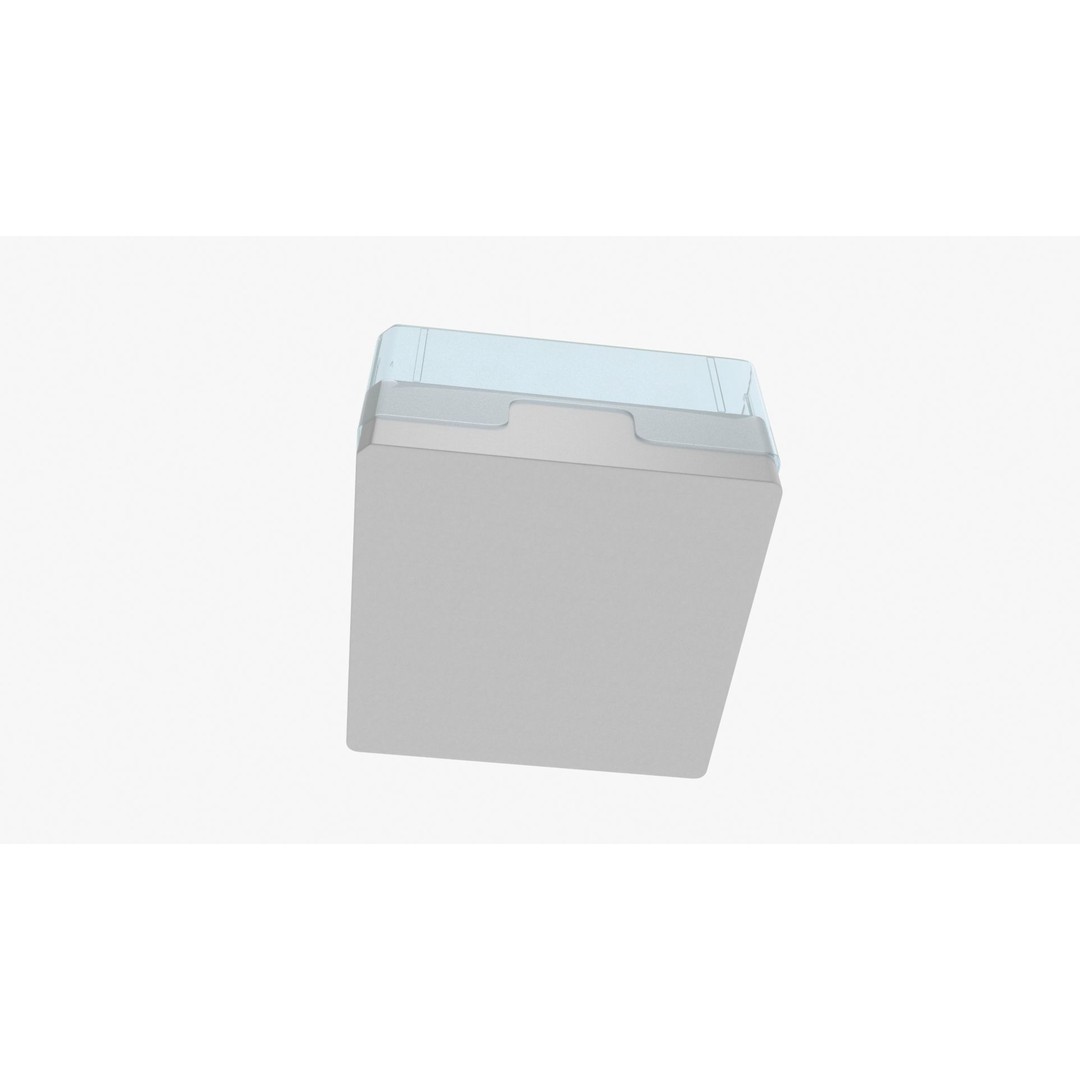 Eppendorf Storage Box 3D Model – Low Poly PBR Asset, FBX, OBJ - View 3