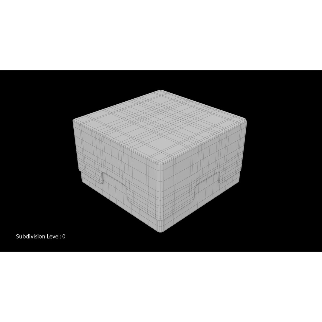 Eppendorf Storage Box 3D Model – Low Poly PBR Asset, FBX, OBJ - View 6
