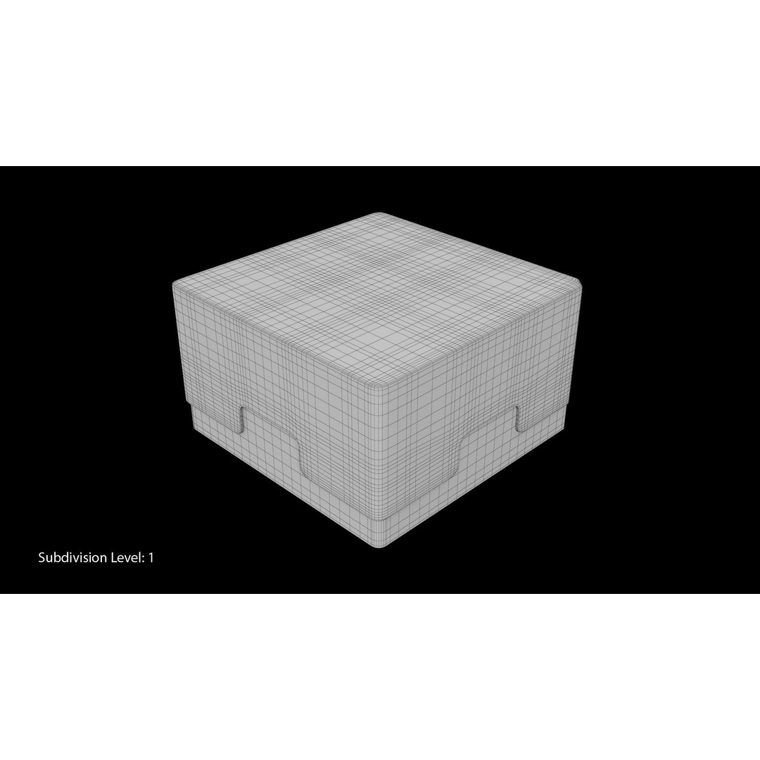 Eppendorf Storage Box 3D Model – Low Poly PBR Asset, FBX, OBJ - View 7