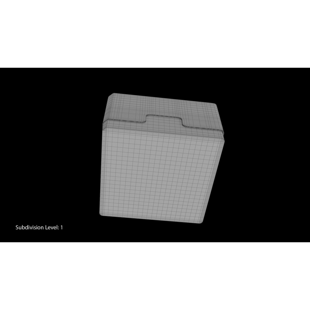 Eppendorf Storage Box 3D Model – Low Poly PBR Asset, FBX, OBJ - View 9