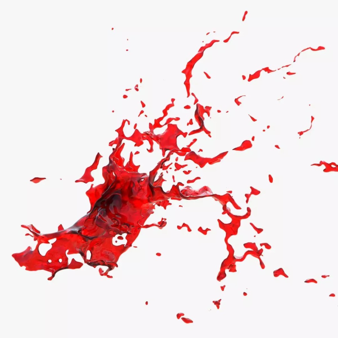 Animated Blood Burst 3D Model – VFX Simulation for Blender - View 2
