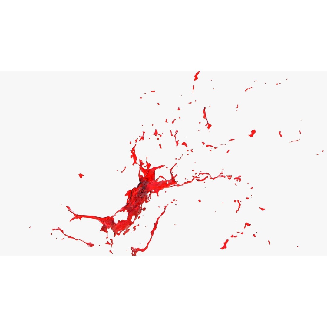 Animated Blood Burst 3D Model – VFX Simulation for Blender - View 6