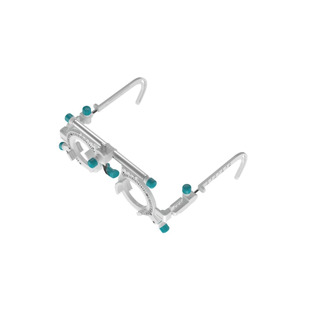 Medical Trial Frame 3D Model – High Quality Optometry Equipment, FBX - View 10